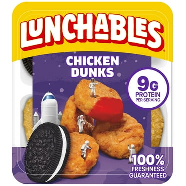 Lunchables Chicken Dunks Kids Lunch Snack, 4 oz Tray