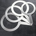 thumbnail image 2 of Stainless Steel Milk Tea Ring Baking Milk Cup Rim Protective Cover for Tea Shop Dessert Shop Cafe (1#98 Aperture), 2 of 6