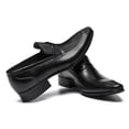 thumbnail image 6 of Santimon Black Penny Loafers for Men Classic Soft Timeless Casual Shoes US 10.5, 6 of 8