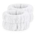 thumbnail image 2 of Deago Wrist Spa Washband Microfiber Wrist Wash Towel Band Wristbands for Washing Face Absorbent Wristbands Wrist Sweatband for Women Girls (White), 2 of 10