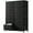 Black, variant on Lockers for Bedroom with 10 Fabric Drawers, Tall Chest Organizer Units for Clothing, Closet, Kidsroom, Storage Tower with Cabinet, Metal Frame, Wooden Top, Lightweight Nursery Furniture