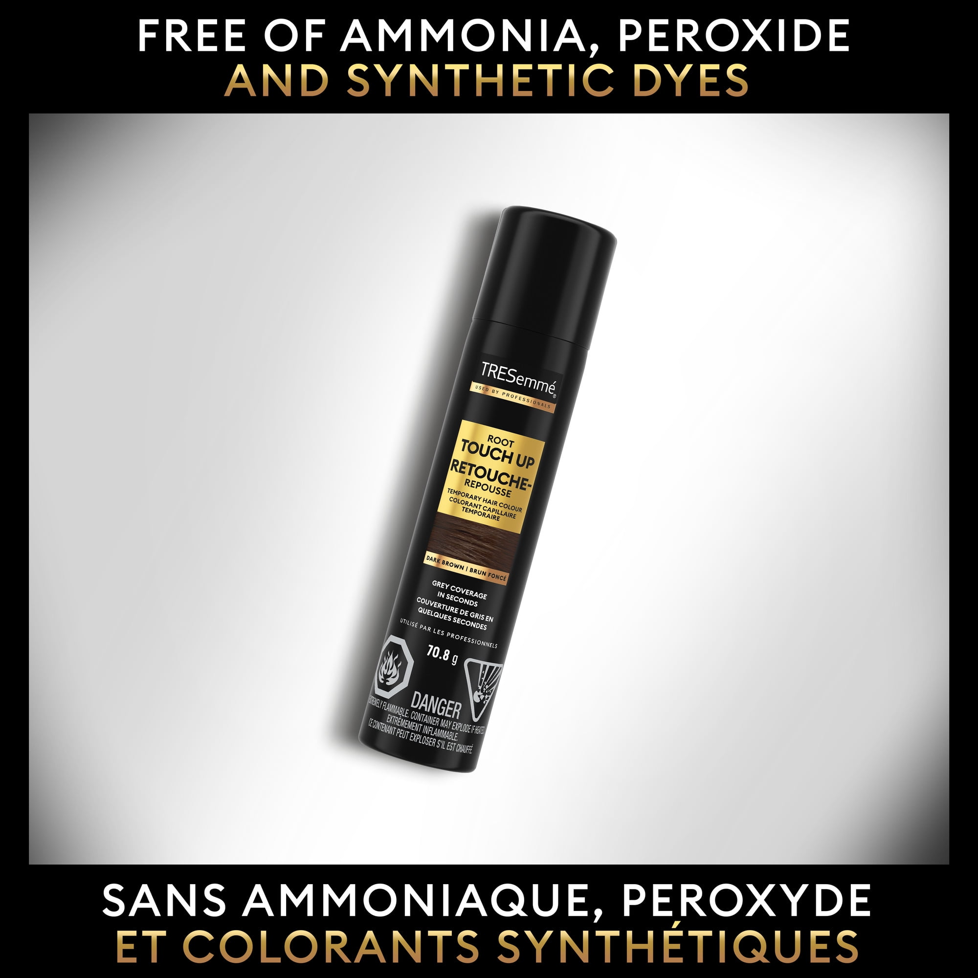 Vaporisateur Capillaire Root Touch-Up TRESemmé pour cheveux brun foncé, 70.8g  