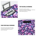 thumbnail image 5 of Fotbe Skull Rainbow Mushroom Luggage Cover Protector,Suitcase Protector,Scratch and Dirt Resistant,Fits 18-32 Inch Luggage-Medium, 5 of 9