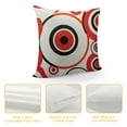 thumbnail image 4 of GOSMITH  Red Throw Pillow Covers Black and Grey Decorative Throw Pillow Covers Modern Abstract Stripes White Geometric Pattern,for Couch Sofa Bed Living Room Farmhouse Home Decor, 4 of 5