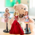 thumbnail image 6 of 10 Pcs Doll Stand Adjustable Doll Display Stand, Action Figure Stand Holder 1/6 Scale Doll Support Stand for 8" to 12" Doll Accessories (White), 6 of 14