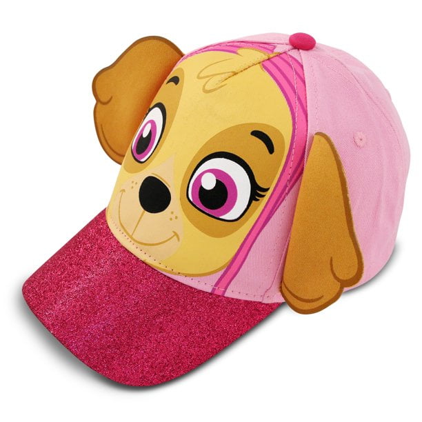 Boys or Girls Baseball Caps Skye Characters 2-8 Years Snapback hat Adjustable Summer Sun Hats with Chase 