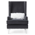 thumbnail image 6 of Glory Furniture Wilshire G0952A-AC Chair   BLACKVelvet, 6 of 6