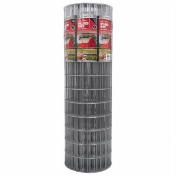 Midwest Air 308323FG Galvanized Welded Wire Mesh Fence, 12.5-Gauge, 5 x 100-Ft - Quantity 1