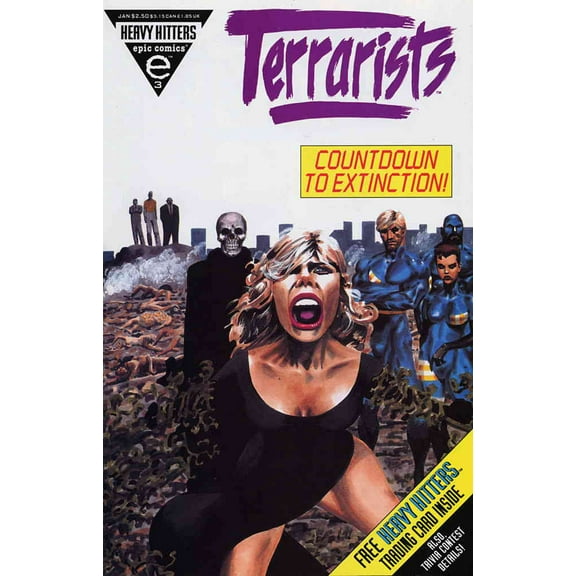 Terrarists #3 VF ; Epic Comic Book