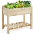 thumbnail image 2 of Yaheetech Wooden Raised Garden Bed Elevated Planter Box, 2 of 8