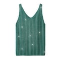 thumbnail image 2 of Wycnly Camisole Top for Women Tank Tops Women Party Club Going out Loose Lightweight Sparky Tank Top Trendy Solid Sleeveless Top Girls Sleeveless Shirt, 2 of 4