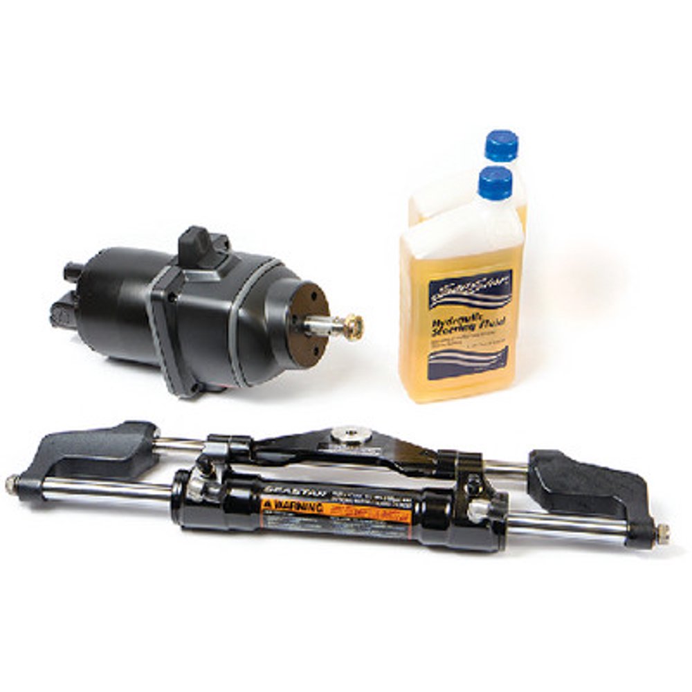 SeaStar HK6500YTC3 Yamaha Tilt Classic Steering System with Helm 1.7 and Outboard Front Mount