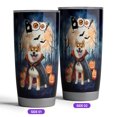 thumbnail image 2 of Happy Halloween Vampire Shiba Inu BOO with Pumpkins Fun and Spooky 20oz Stainless Steel Tumbler Insulated Cup with Lid Shibas Dog Lovers Gifts Idea - 00018, 2 of 5
