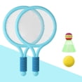 thumbnail image 1 of Ensemble de Badminton en Plastique pour Enfants Interaction Parent-Enfant Intérieur et Extérieur, 1 of 5