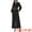 Black, variant on DARING DIVA Women's Cocktail Long Sleeve Beaded Wide Leg Jumpsuits 2XL Black
