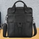 thumbnail image 5 of Bolso de mensajero de cuero para hombre, bolso bandolera para hombre, para el trabajo, negocios, moda, bolso de mano multifuncional de gran capacidad, 5 of 8