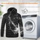 thumbnail image 5 of Chaqueta térmica de 9 zonas para hombre, con USB, para invierno, para exteriores, con calefacción eléctrica, abrigo térmico cálido, chaqueta de algodón calefactable, 5 of 5