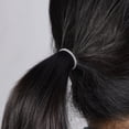 thumbnail image 2 of PIXNOR 1000 Pcs Élastiques Jetables pour Cheveux pour Enfants Coiffure (Blanc), 2 of 5