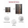 thumbnail image 7 of Black Brown Plank Kitchen Dish Towels for Drying Dishes Set of 3, Vintage Chic Wooden Grain Waffle Weave Microfiber Hand Tea Bathroom Towels Quick Dry & Absorbent Towel 12x12, 7 of 7