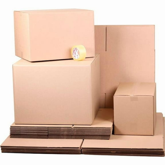 Box Packaging B3203388 Moving Kit Kraft - Brown - Large