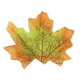 thumbnail image 2 of tasrioml 50Pcs Artificial Maple Leaf Realistic Cloth Autumn Leaves Indoor Outdoor Halloween Fall Harvest Thanksgiving Festival Wedding Party Decoration, 2 of 7