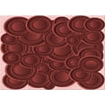 thumbnail image 1 of Ahgly Company Indoor Rectangle Patterned Grapefruit Red Area Rugs, 8' x 12', 1 of 1