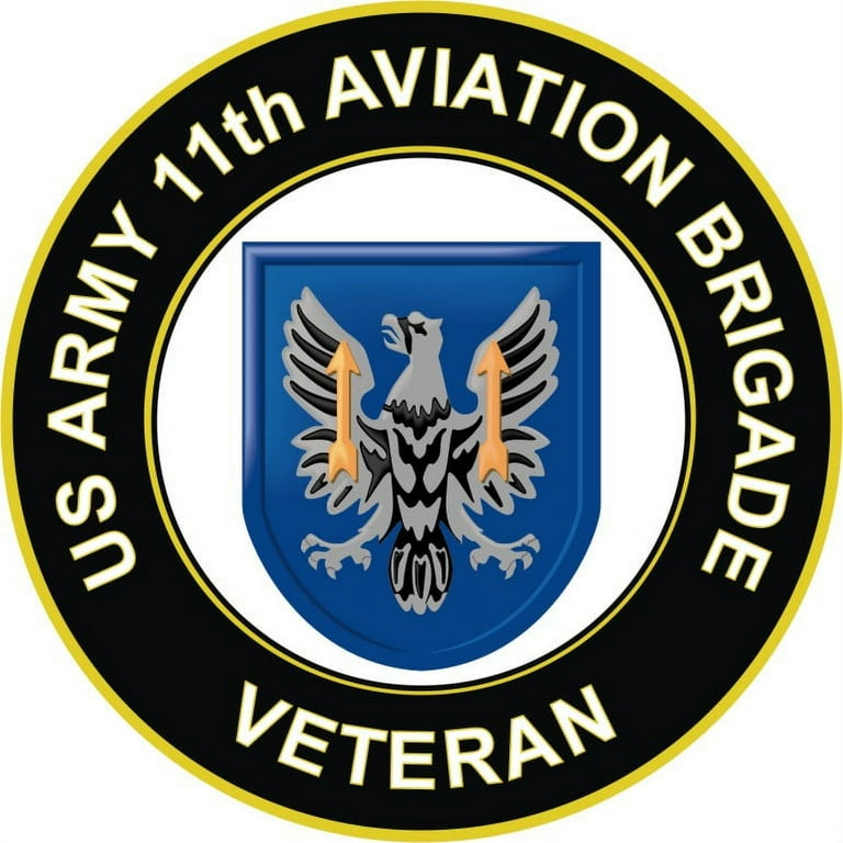 1st Aviation Brigade U.S. Army Vinyl Sticker - Durable, High Opacity Decal For Laptop, Car, Water Bottle 3 thumbnail image