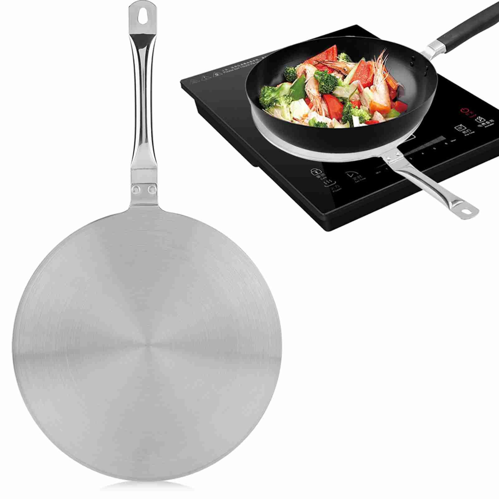 Stainless Steel Heat Diffuser Converter for Gas/Induction Cooker Household Supply 24cm