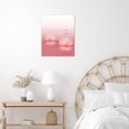 thumbnail image 5 of Zen Water Lily Canvas Wall Art for Living Room Pink Flower and Butterfly on Water Paintings Wall Decor Modern Spiritual Yoga Spa Wall Art for Bedroom Office Decor Ready to Hang,10L X 8W Inches, 5 of 6
