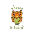 thumbnail image 2 of CafePress - Whoooo Is Irish - Large Beach Towel, Soft 30"x60" Towel with Unique Design, 2 of 3