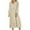 White, variant on LLYwey formal Gowns and Evening Dresses Women V-Neck Solid Color Loose Casual Fashion Long Sleeve Dress New A-Line Dresses White L