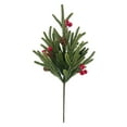 thumbnail image 1 of 19.7 Inch Silk Artificial Sprig, Realistic Greenery Pick for Christmas Tree Filler & Rustic Wedding Arch, Bendable Branch, Simulated Fokkers Pine*1 Piece, 1 of 8