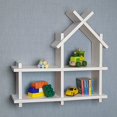 thumbnail image 3 of DanyaB x F11144WH House Design White Wall Shelf, 3 of 3