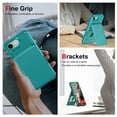 thumbnail image 5 of for iPhone 16E Case Wallet Credit Card Holder, Back Pocket Flip Kickstand Phone Cover Premium PU Leather TPU Bumper Anti-Scratch Shockproof Protective Rugged Shell, Green, 5 of 8
