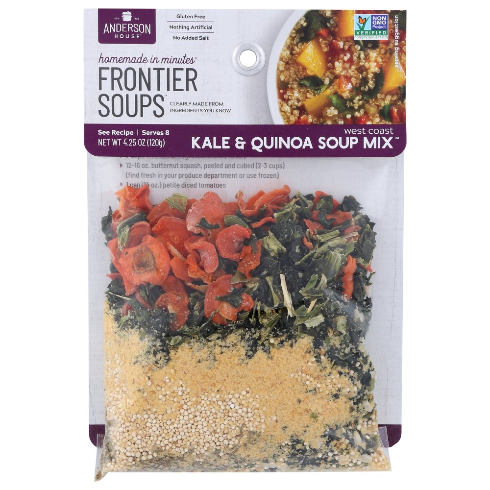 Frontier Soups West Coast Kale & Quinoa Vegetable Soup Mix, 4.25 Oz