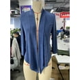 thumbnail image 5 of HA-EMORE Women's Casual Lightweight Open Front Cardigans Sheer Draped 3/4 Sleeve Cardigan, 5 of 7