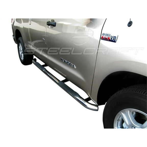 Steelcraft Automotive 233107 STC233107 07-17 TUNDRA DOUBLE CAB 3IN SS NERF BAR