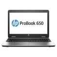 thumbnail image 2 of Used - HP ProBook 650 G2, 15.6" HD Laptop, Intel Core i5-6440HQ @ 2.60 GHz, 16GB DDR4, 250GB HDD, Bluetooth, Webcam, Win10 Pro 64, 2 of 4