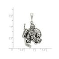 thumbnail image 2 of Pendentif Pendentif Gardien de But en Argent Sterling avec Chaîne, 2 of 4