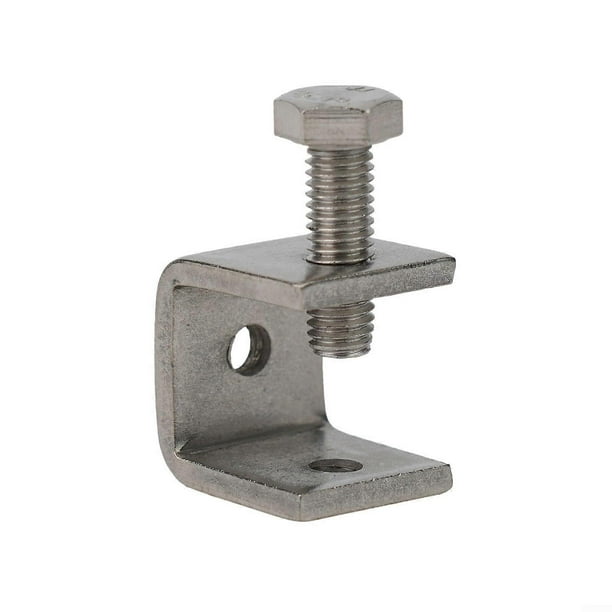 C Clamp Set with Adjustable Positioning Screws in Choice of Material for Home or Workplace Fixing Tasks (Pack of 1) 1Pcs
