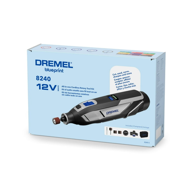 Free Shipping! Dremel 8240/5 12V Cordless Rotary Tool with 2Ah