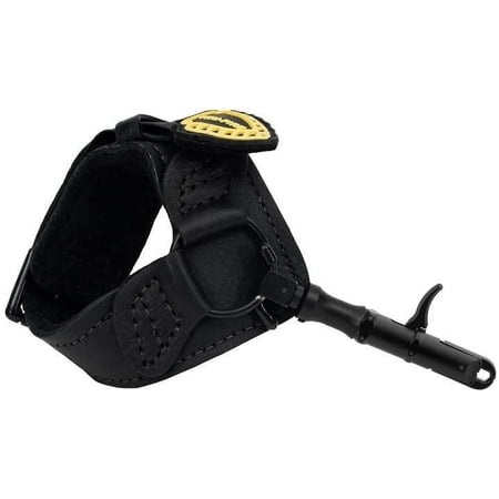 TruFire Edge Buckle Foldback Adjustable Archery Compound Bow Release - Wrist Strap with Foldback Design - Black or