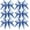 Royal Blue/White, variant on 6 count 8" Large Glitter Royal Blue and White Bows Two Toned Rhinestones Stiff Hair Bows Elastic Band Competition Bows for Cheerleader Team Girls -Royal Blue/White
