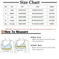 thumbnail image 2 of Bigersell Full Figure Bras for Women Deals Cotton Bras for Women Wirefree No Underwire Bra Style B630 V-Neck No Underwire Bras Pull-On Bra Closure Big Girls Plus Size Padded Push up Bras White M, 2 of 4