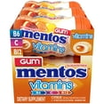 thumbnail image 2 of Mentos Gum with Vitamins, Sugar Free Chewing Gum with Xylitol, Citrus Flavor, Vitamins B6, B12 and C, Bottle of 45 (Bulk Pack of 6), 2 of 3