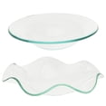 thumbnail image 4 of 2pcs Oil Warmer Dish Replacement Wax Melt Warmer Dish Glass Dish Candle Warmer Plate for Scented Wax Aroma, 4 of 5
