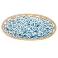 thumbnail image 4 of Woven Rattan Ceramic Plate Woven Rattan Ceramic Storage Plate Fruit Plate Woven Rattan Ceramic Plate Oval Woven Rattan Porcelain Fruit Plate For Wedding Party Banquet Birthday, 4 of 8