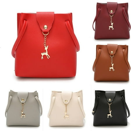 Fashion Womens Handbags Small Leather Crossbody Bag Purse Vintage Cell Phone Travel Bag ...