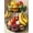 Black, variant on 2 Tier Fruit Basket for Kitchen Counter with 2 Banana Hangers, 2026 Pro Detachable Metal Fruit Bowl with Wooden Handle,Fruit Holder for Bread Snack Veggies, Silvery Extra Large
