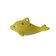 Panda Superstore PS-MUS11973001-KARY01821 6 Holes Dolphin Ocarina for Child, Orange